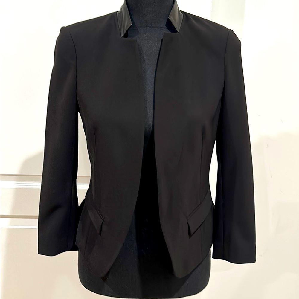 Brand New Rebecca Taylor Matte Crepe Jacket size 8
